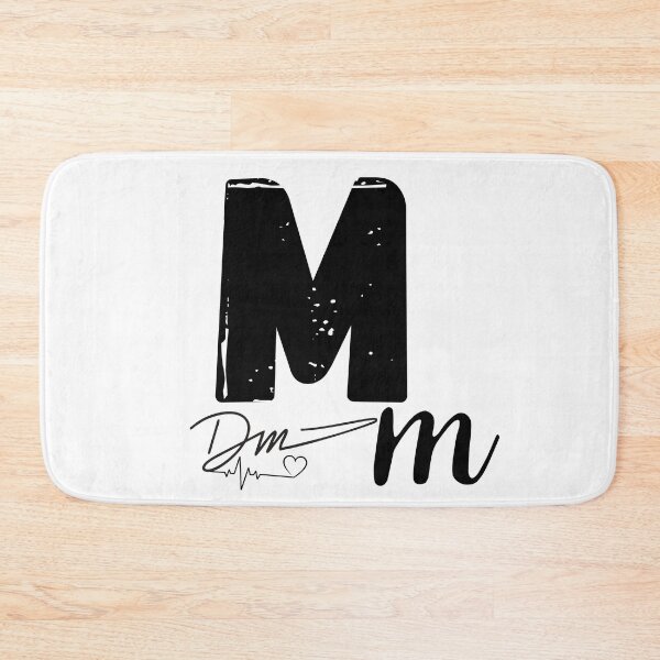 Item preview, Alphabet ABC I Love You, Letter M Monogram designed and sold by STEPHEN-KEMP.