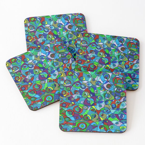 Item preview, círculos locos designed and sold by Arleen Hanks.