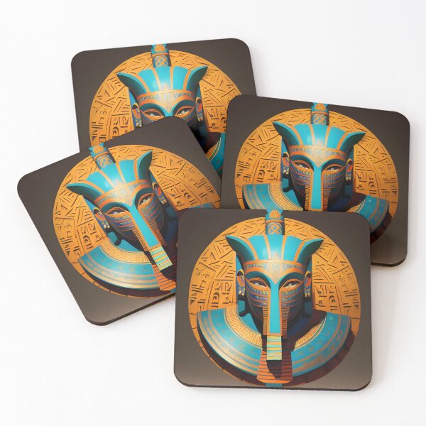 Item preview, ancient Egyptian mask designed and sold by REDCLASH2002.