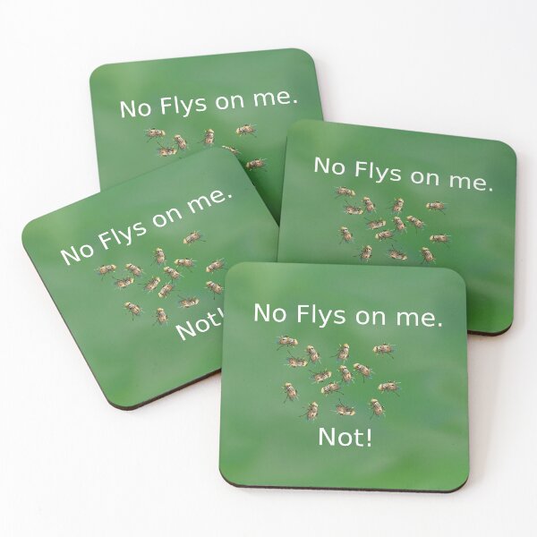 Item preview, No Flys on me. designed and sold by artimaeus.