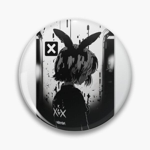 Item preview, Xo Walk Away Bunny - Lonelier Meaning Sticker designed and sold by Star_.