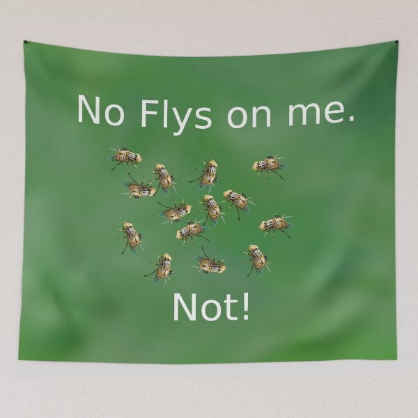 Item preview, No Flys on me. designed and sold by artimaeus.