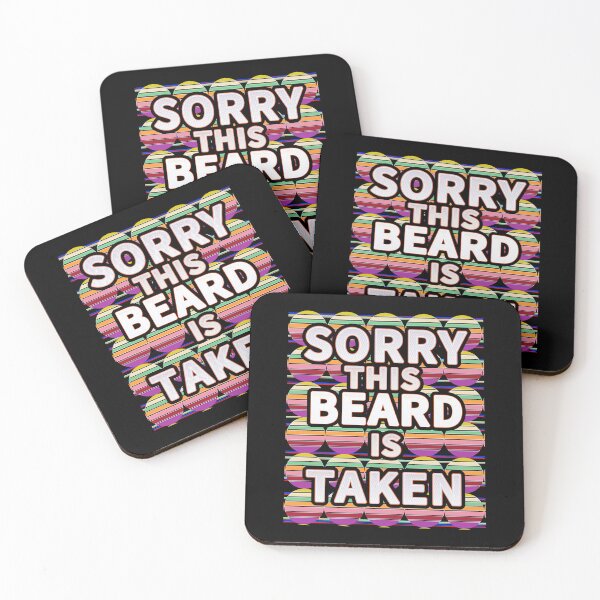 Item preview, Sorry This Beard Is Taken Cool Gift for Daddy Retro Gift Lover designed and sold by Dodern.