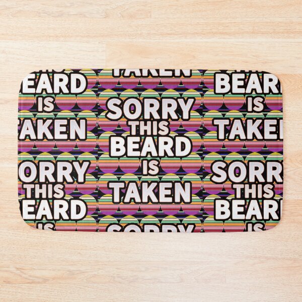 Item preview, Sorry This Beard Is Taken Cool Gift for Daddy Retro Gift Lover designed and sold by Dodern.