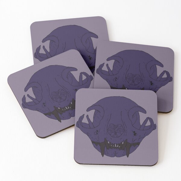 Item preview, Cat Skull Midnight designed and sold by Ashley Gagnon.