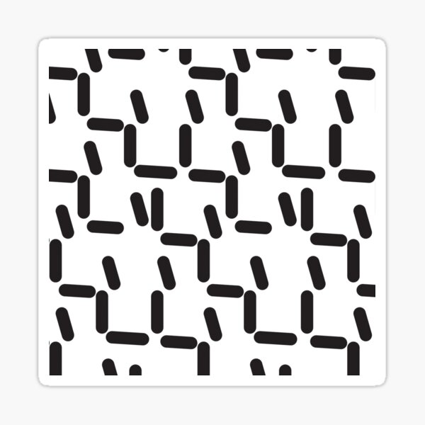Pill Print Sticker