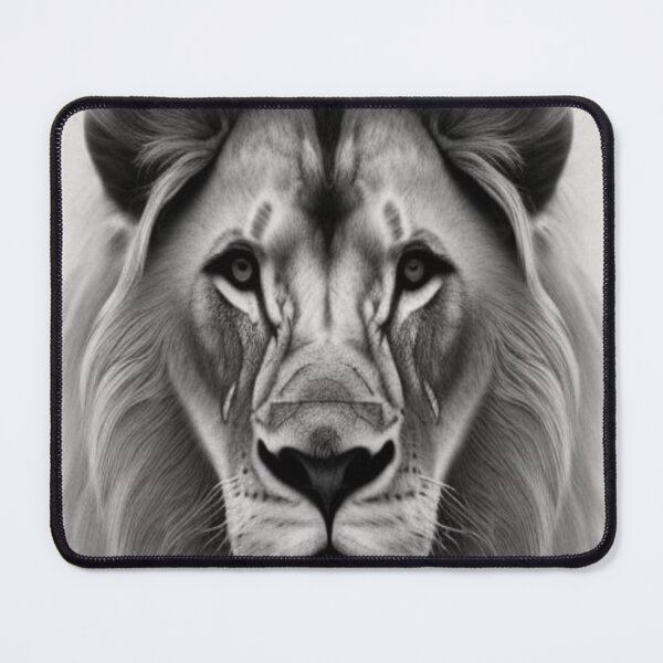 Item preview, Majestic Mane: A Portrait of the King of the Jungle designed and sold by BAILONART.