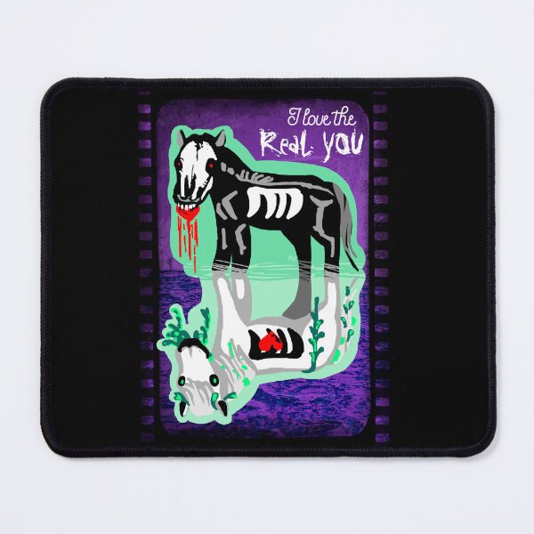 Item preview, I love the real you! Kelpie buddies black horse designed and sold by sandpaperdaisy.