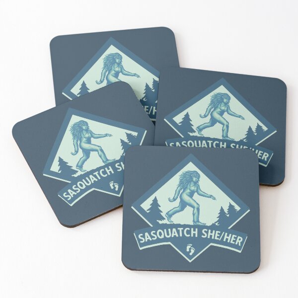 Item preview, Sasquatch She/Her designed and sold by Unhinged Heather.