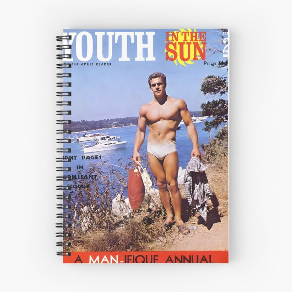 Item preview, YOUTH IN THE SUN - Vintage Physique Muscle Male Model Magazine Cover designed and sold by Clinton Moore.