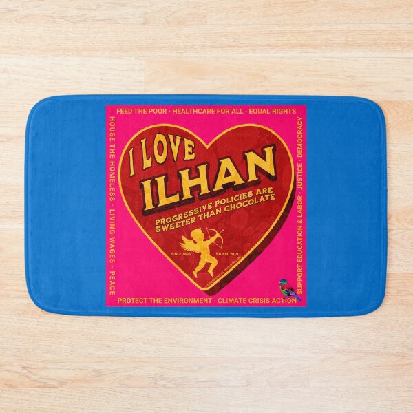 Item preview, PMD00464 Progressive Movement Designs I Love Ilhan Omar Progressive Policy progress goals for Bernie Sanders supporter progressives designed and sold by ProgressiveLeft.