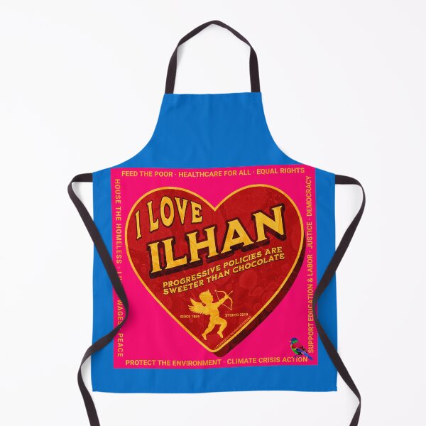 Item preview, PMD00464 Progressive Movement Designs I Love Ilhan Omar Progressive Policy progress goals for Bernie Sanders supporter progressives designed and sold by ProgressiveLeft.