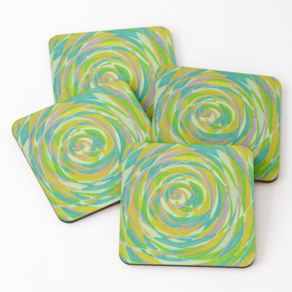 Item preview, Green sprial designed and sold by Arleen Hanks.
