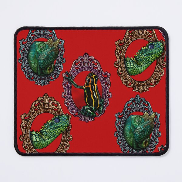 Item preview, Herp Cameo Trio: Chameleon, Dart Frog, & Viper designed and sold by FreyStrandDraws.