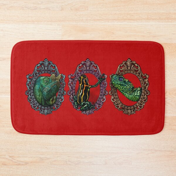 Item preview, Herp Cameo Trio: Chameleon, Dart Frog, & Viper designed and sold by FreyStrandDraws.