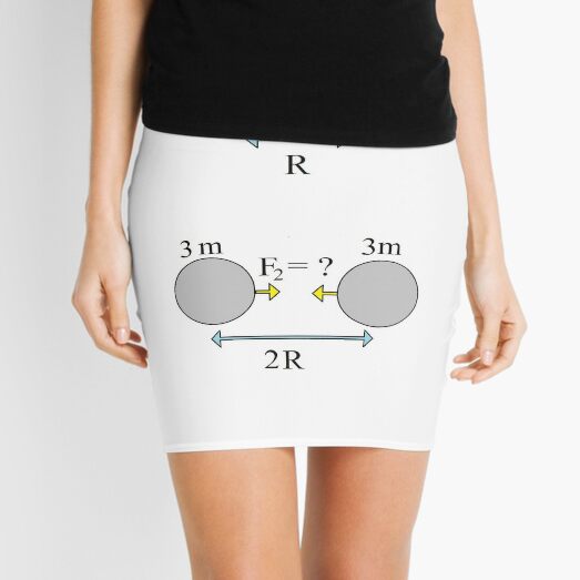 Gravity Attraction Mini Skirt