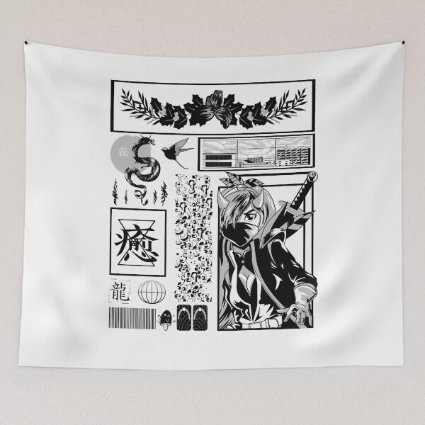 Item preview, Japanese Streetwear Collection Mix Vaporwave Aesthetic Japan Classic designed and sold by vibeno1.