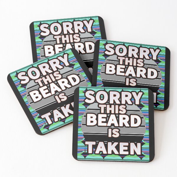 Item preview, Sorry This Beard Is Taken Cool Gift for Daddy Retro Gift Lover designed and sold by Dodern.