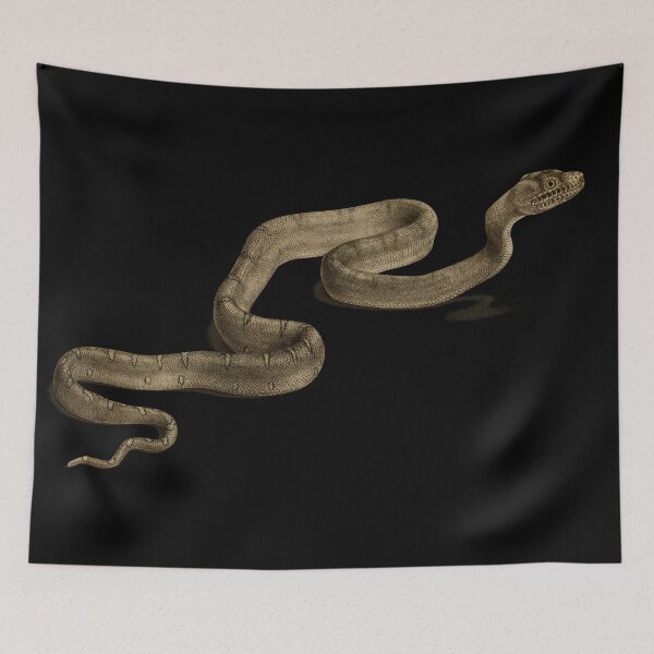 Item preview, Amazon Basin Emerald Tree Boa (Corallus batesii) - on Black designed and sold by boltjesdesign.