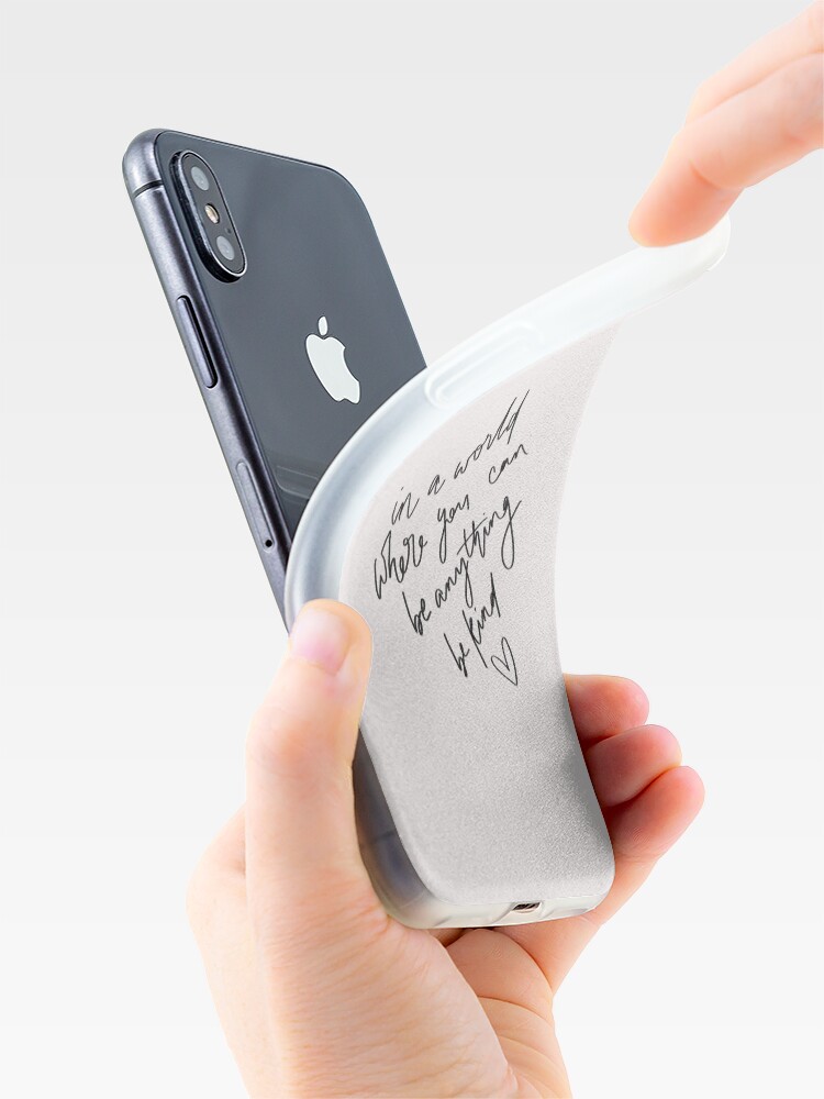Alternate view of Be Kind iPhone Case & Cover