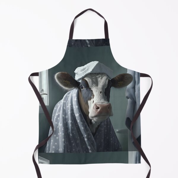 Item preview, cow bath time - Animal Art designed and sold by Chrisjeffries24.