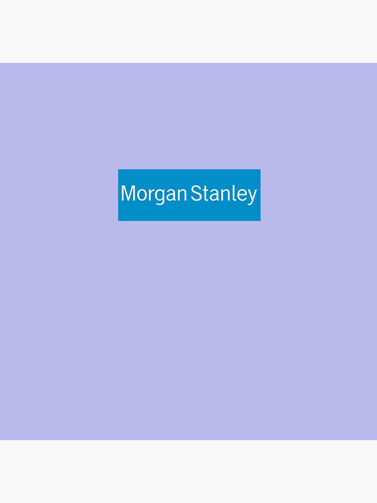 MORGAN STANLEY  Backpack for Sale by Zasibsoas