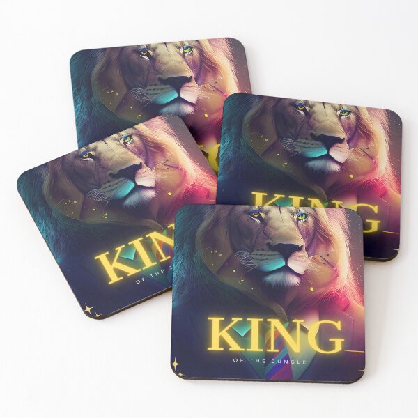 Item preview, King of the Jungle  designed and sold by ImaginAI.