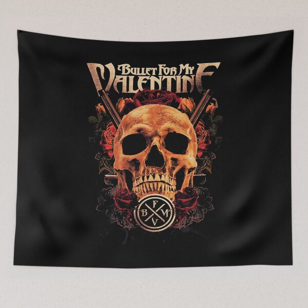 Item preview, The Last Fight Bullet For My Valentine Skull Gift For Fans designed and sold by Elsixames.