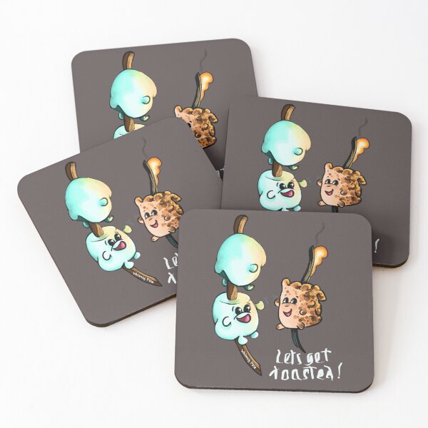 Item preview, Toasty Marshies designed and sold by Whimsy Pose Illustrations.