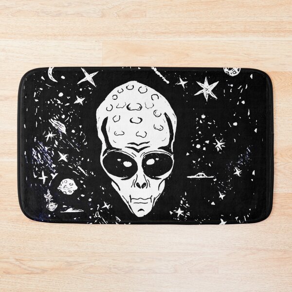 Item preview, Alien face night sky designed and sold by asharpriest.