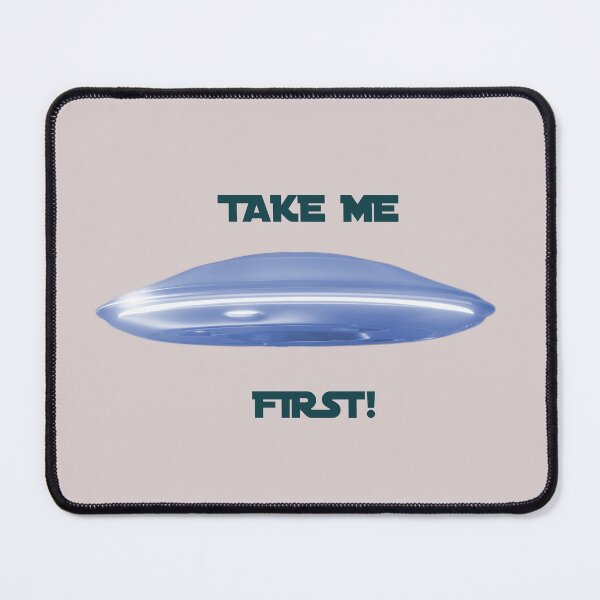 Item preview, UFO - Take me first! (blue) designed and sold by lighthaq.