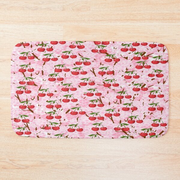 Item preview, Cherries on Cherry Blossoms designed and sold by calibrit.