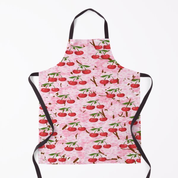 Item preview, Cherries on Cherry Blossoms designed and sold by calibrit.