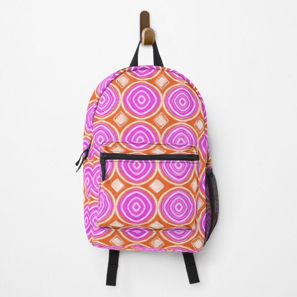 Item preview, "On Point" | Pink and Orange Circles designed and sold by LiseHoltArt.