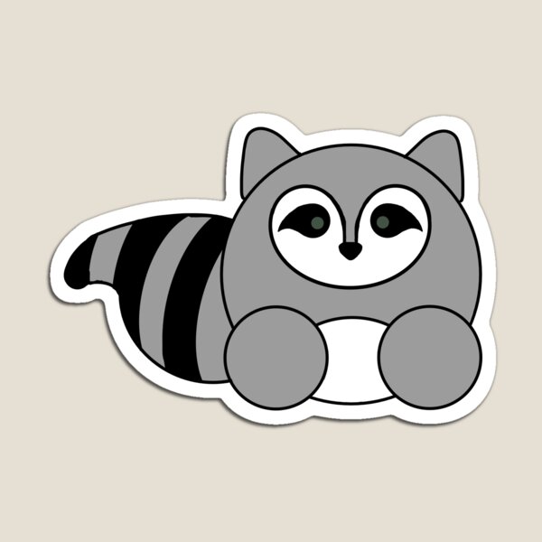 Round Raccoon Gifts & Merchandise | Redbubble