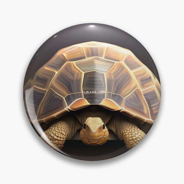 Item preview, Cute Sulcata Tortoise AI art designed and sold by TeamManja.