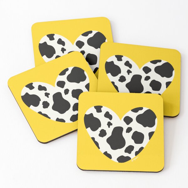 Item preview, heart cow designed and sold by heyessve.