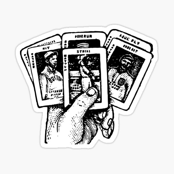 Baseball Cards Sticker
