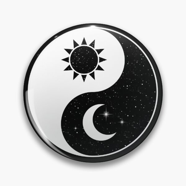 Item preview, Yin Yang Sun and Moon designed and sold by SvetlanaArt.