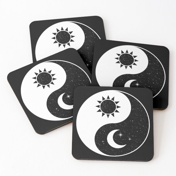 Item preview, Yin Yang Sun and Moon designed and sold by SvetlanaArt.