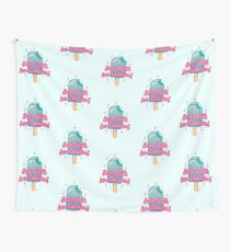 Tela decorativa Helado de sal marina! - Rosado