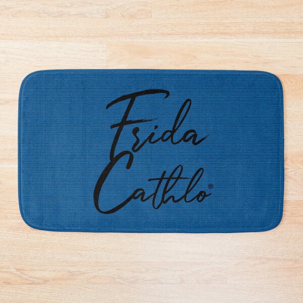 Item preview, Blue Text B back Cat Frida Cathlo version of - Frida Kahlo designed and sold by Jaime Ortiz.