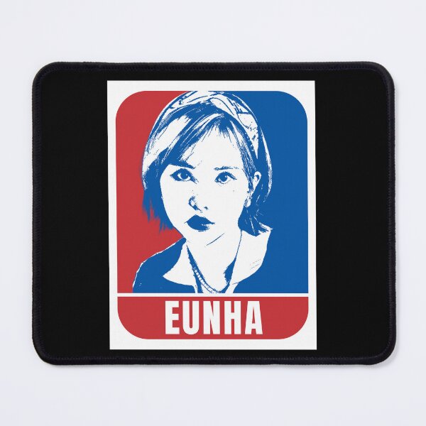 Item preview, VIVIZ Eunha Sketch Silhouette Blue and Red designed and sold by AliffStudio.