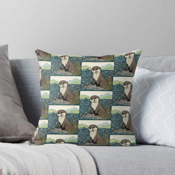 Item preview, River Otter designed and sold by Raccoonidae.