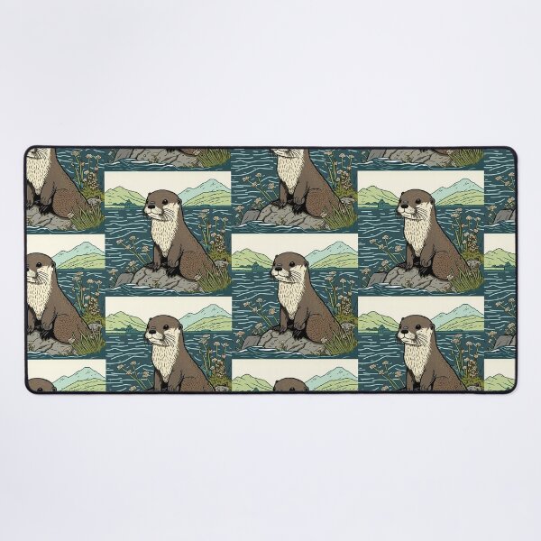 Item preview, River Otter designed and sold by Raccoonidae.