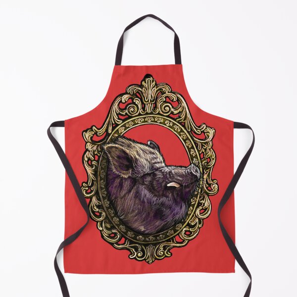Item preview, Mammal Cameo: Potbelly Pig designed and sold by FreyStrandDraws.