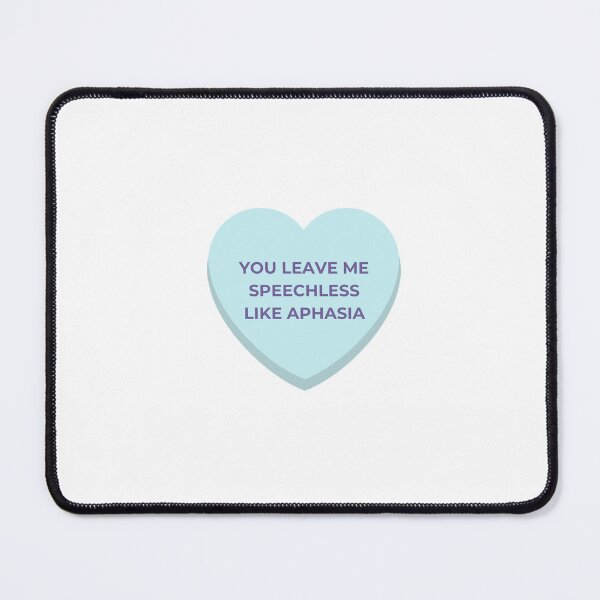 Item preview, Candy Heart Medical Pun - Aphasia designed and sold by adieylon.
