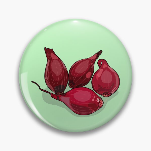 Item preview, Shallot cartoon illustration designed and sold by Misscartoon.