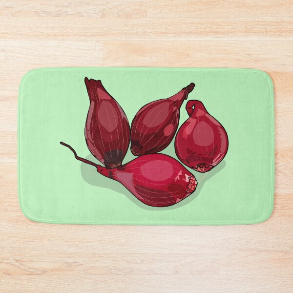 Item preview, Shallot cartoon illustration designed and sold by Misscartoon.