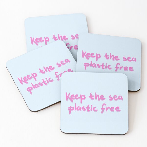 Item preview, Keep the sea plastic free designed and sold by pinkyfish1010.